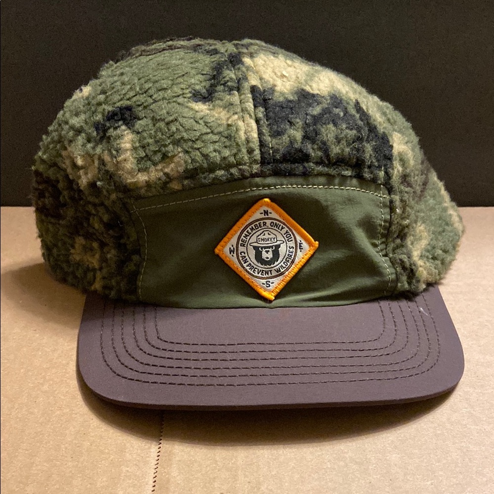 MAD Engine Green and Brown Camouflage Hat